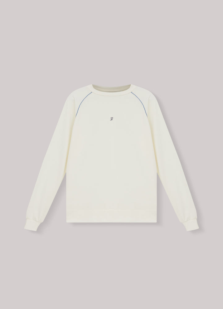 Crewneck Raglan In And Out