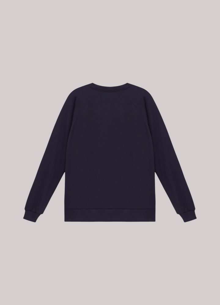 Crewneck Raglan In And Out