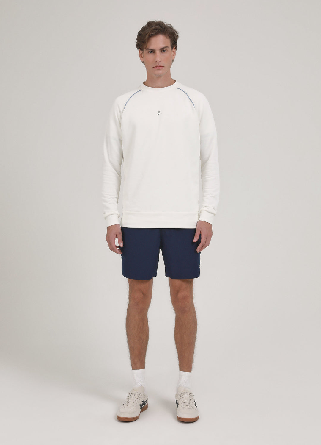 Crewneck Raglan In And Out