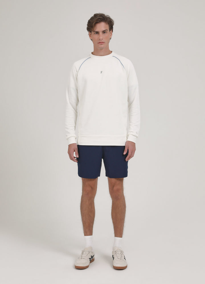 Crewneck Raglan In And Out