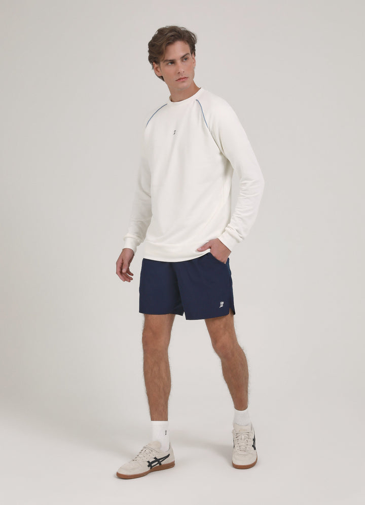 Crewneck Raglan In And Out