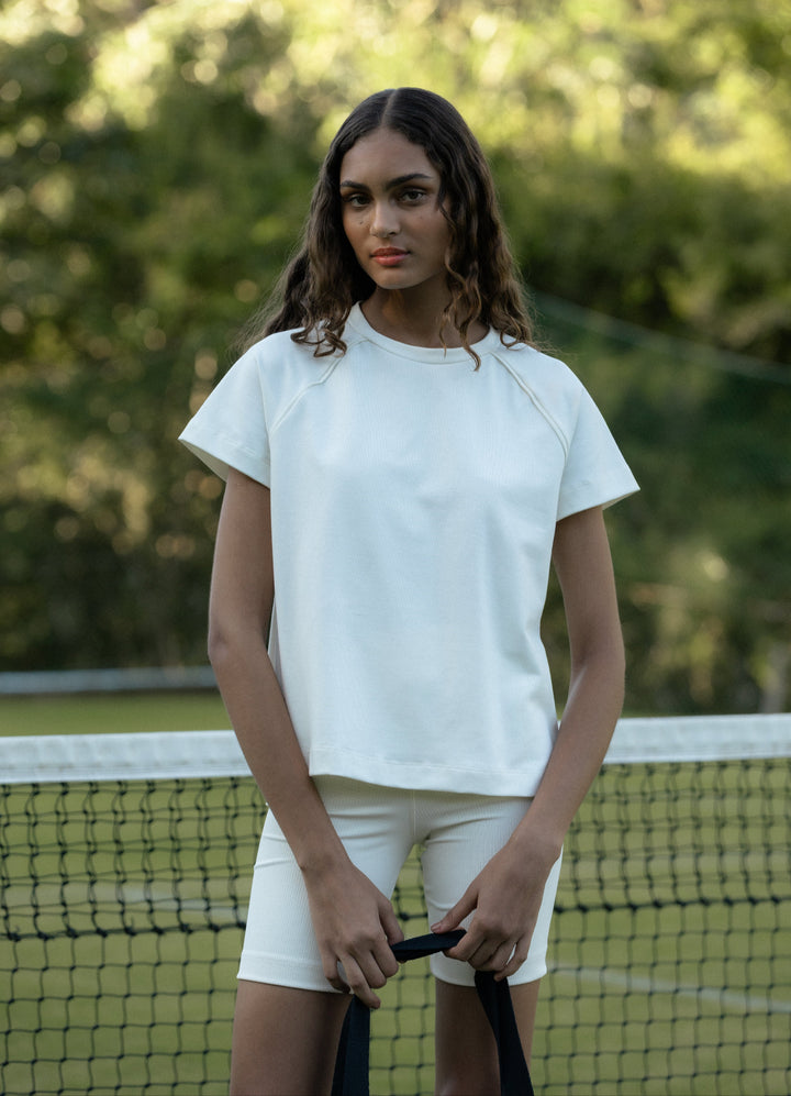 Camiseta Raglan In And Out Feminina