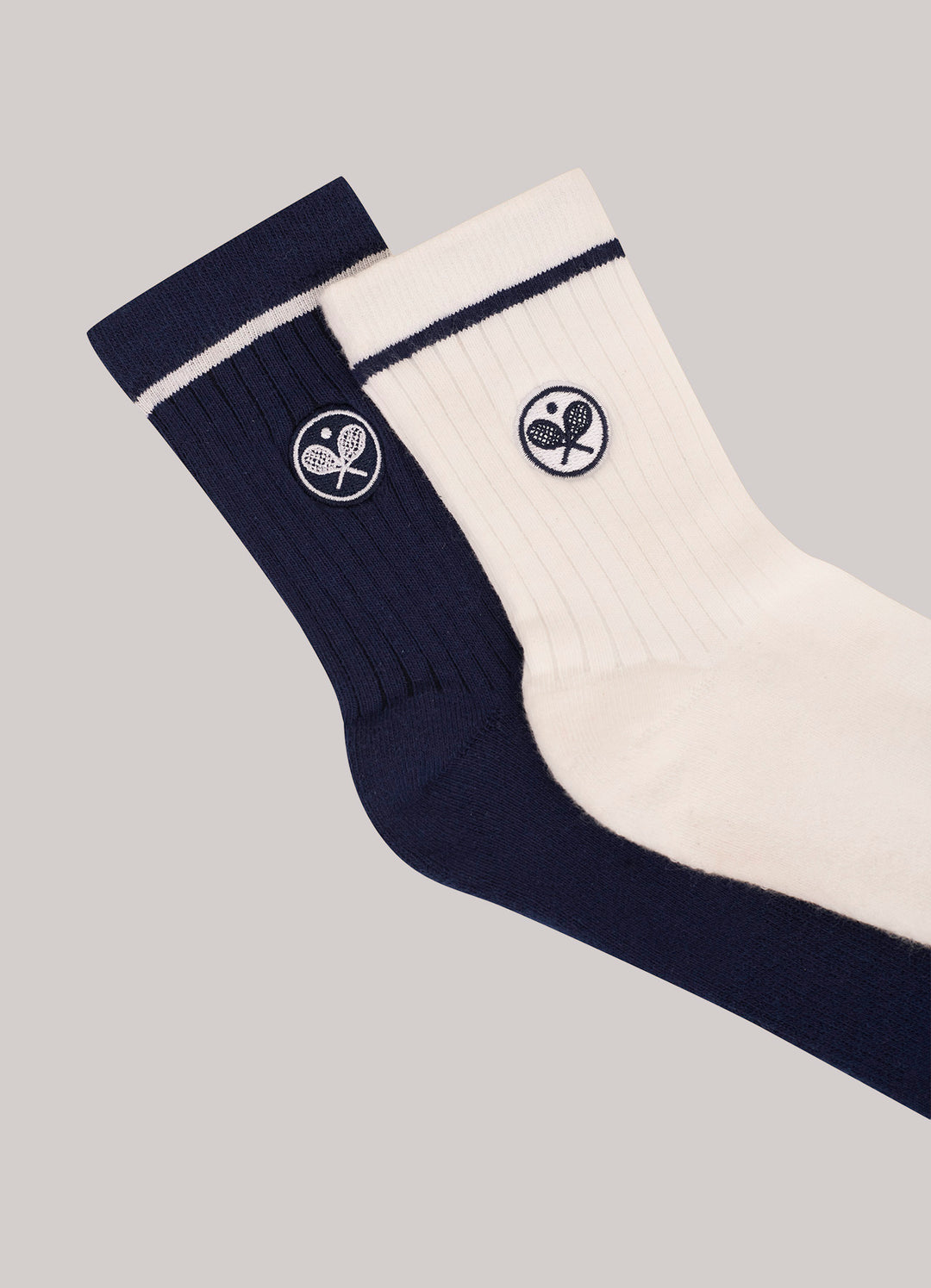 Meia Vintage Feminina - 2 Pares
