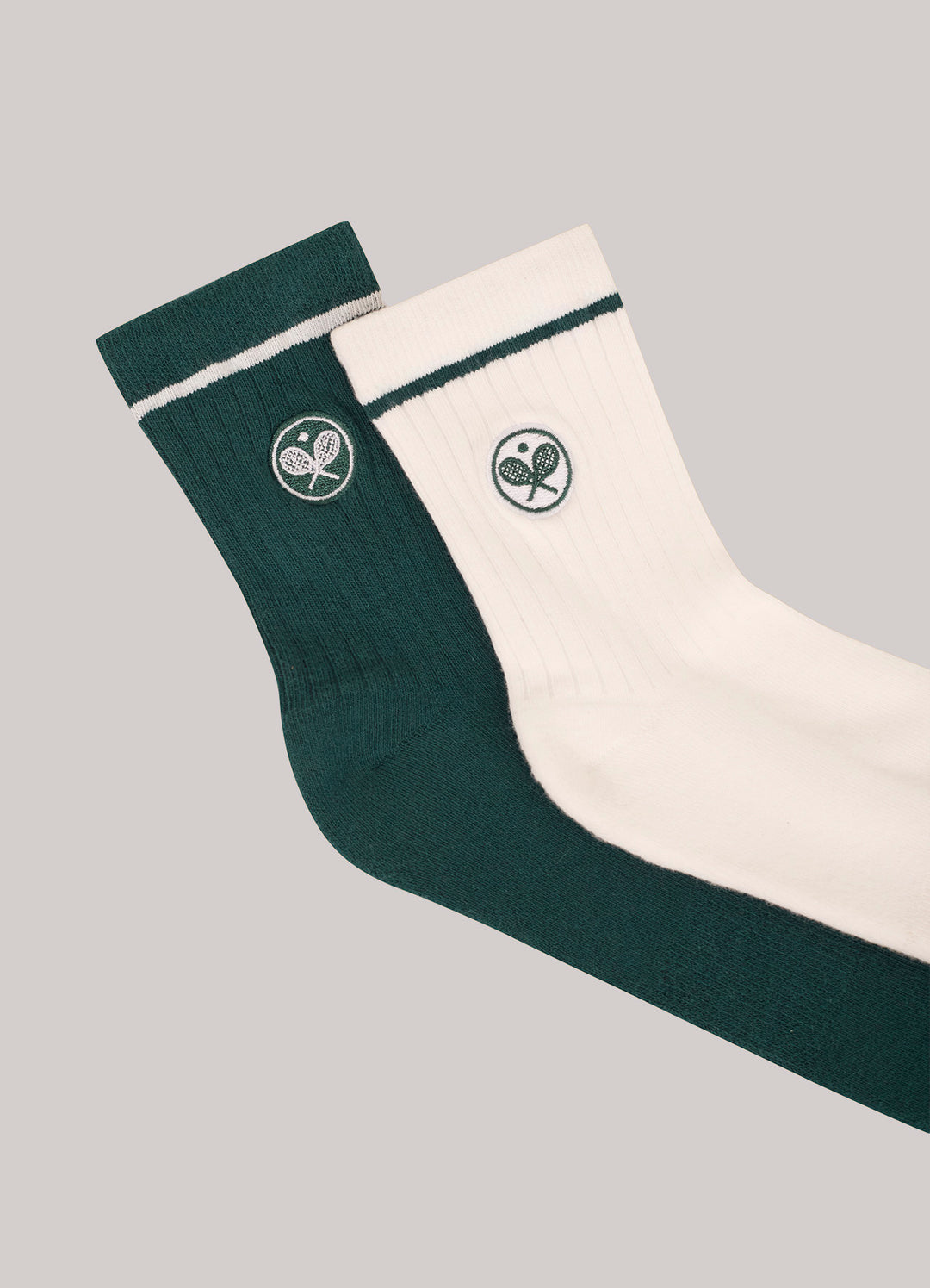 Meia Vintage Feminina - 2 Pares