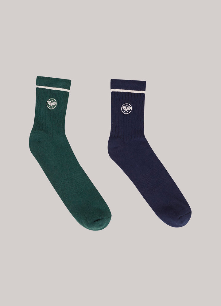 Meia Vintage Feminina - 2 Pares