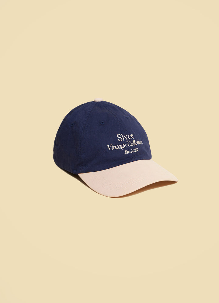 Boné Vintage Navy / Vintage Beige