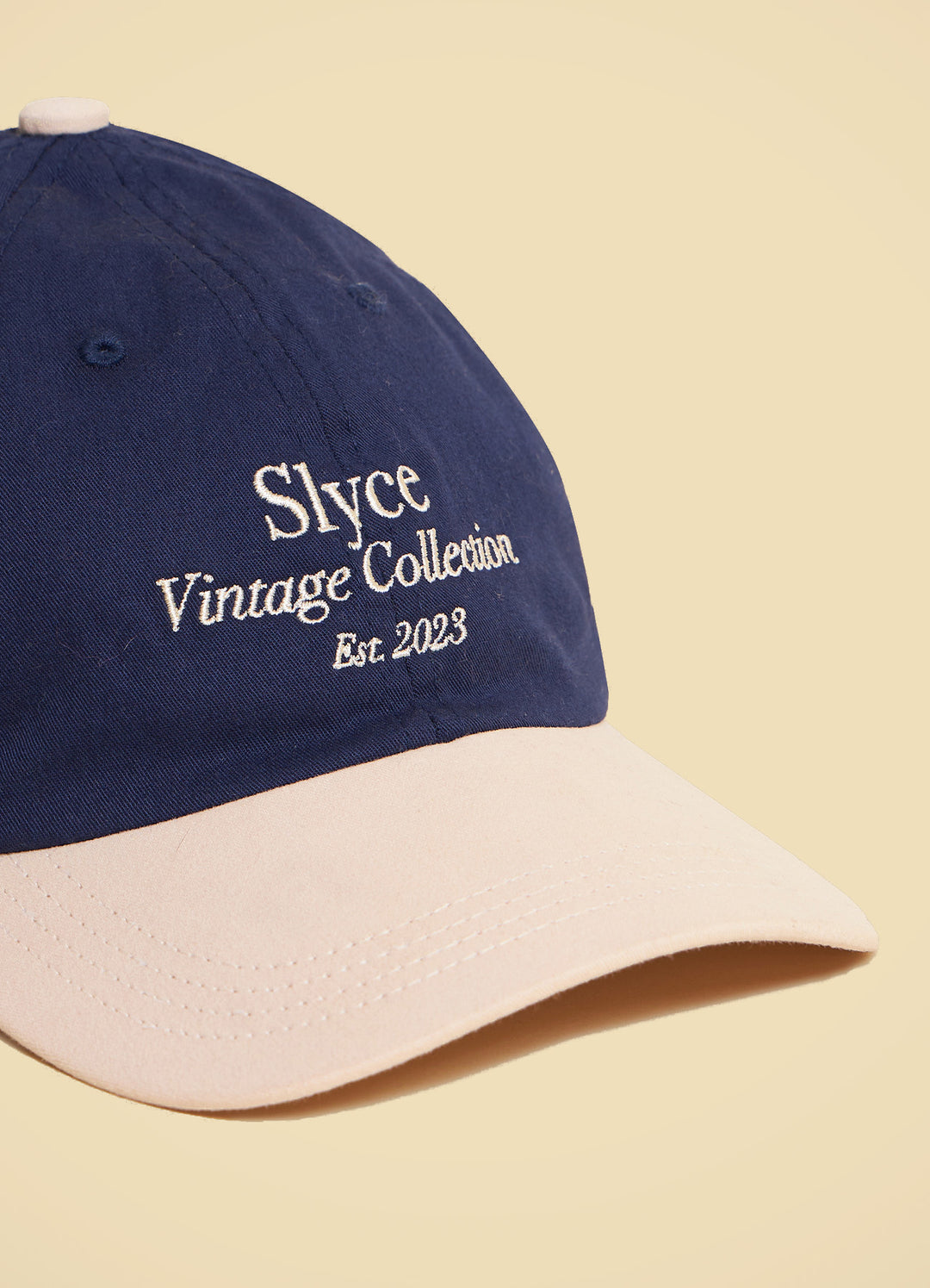 Boné Vintage Navy / Vintage Beige